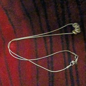 Vintage 5 ring 925 necklace